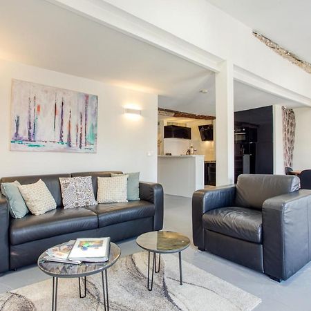 Ross 5- F2, Lumineux, Balcon, Loft, Clim, Vieux-Nice Luaran gambar