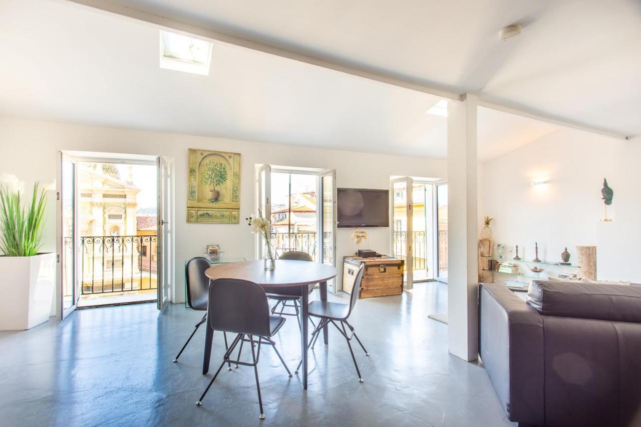 Ross 5- F2, Lumineux, Balcon, Loft, Clim, Vieux-Nice Luaran gambar