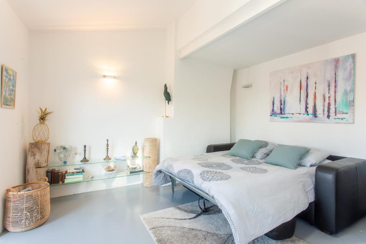 Ross 5- F2, Lumineux, Balcon, Loft, Clim, Vieux-Nice Luaran gambar